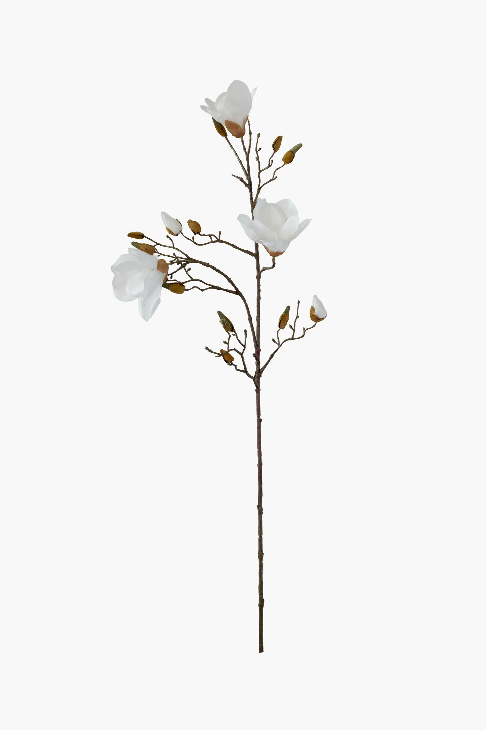 Medium Branch Yulan Magnolia (Real Touch) - White