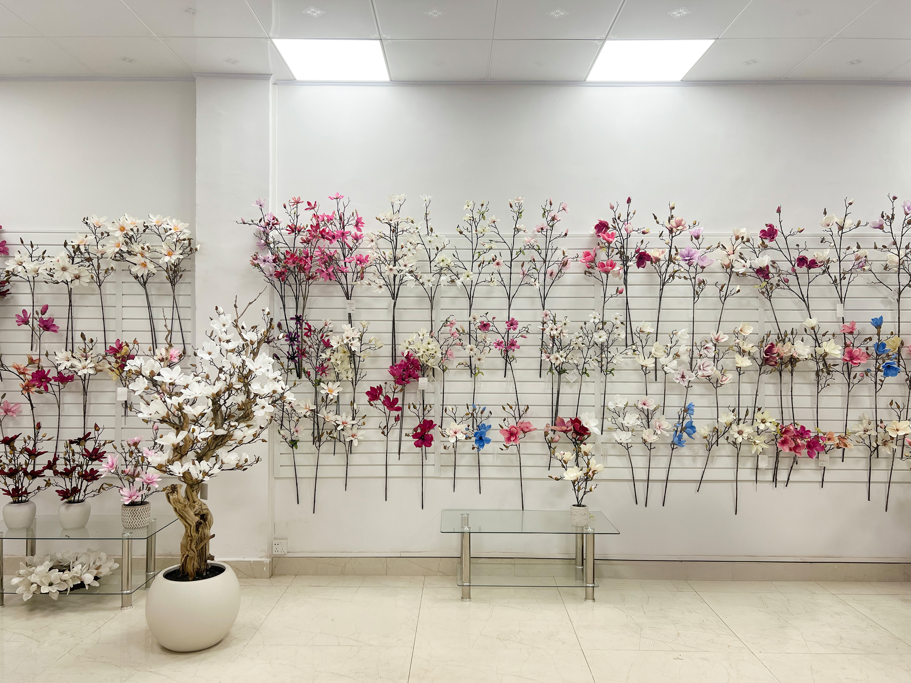 Weiyu Silkflowers factory showroom